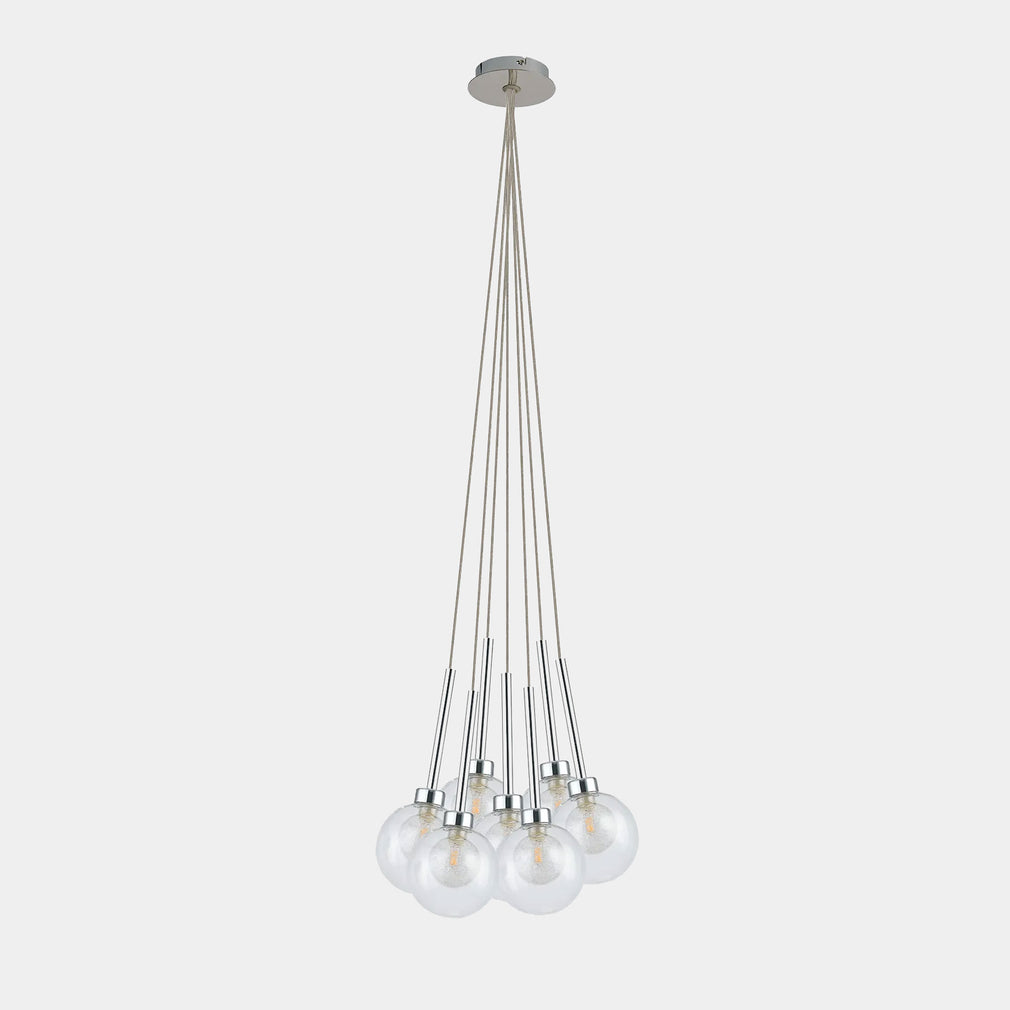 Bounty - Ceiling Light, Chrome Cluster