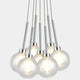 Bounty - Ceiling Light, Chrome Cluster