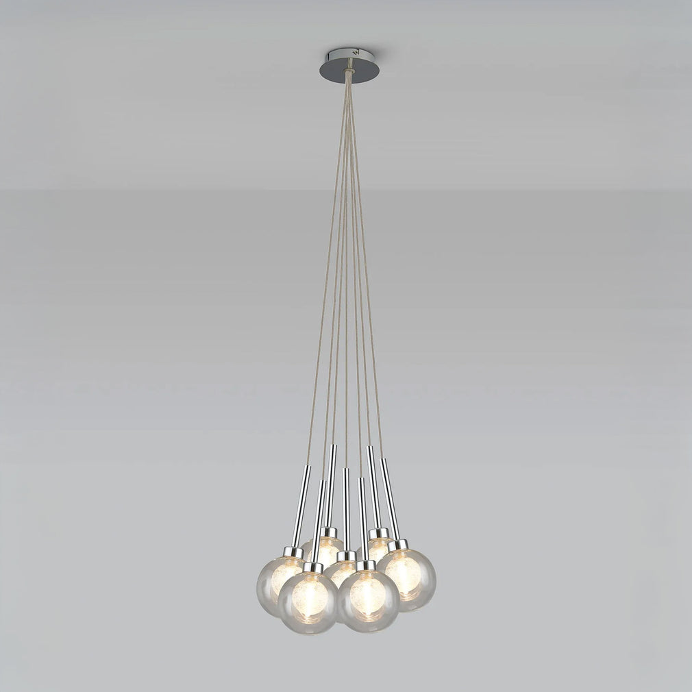 Bounty - Ceiling Light, Chrome Cluster