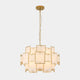 Sloan - Pendant Ceiling Light, Gold & White