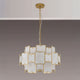 Sloan - Pendant Ceiling Light, Gold & White
