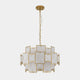 Sloan - Pendant Ceiling Light, Gold & White
