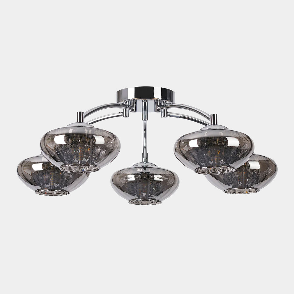 Aydan 5 - Ceiling Light, Chrome