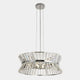 Christie - 7 Pendant Chrome Crystal Light