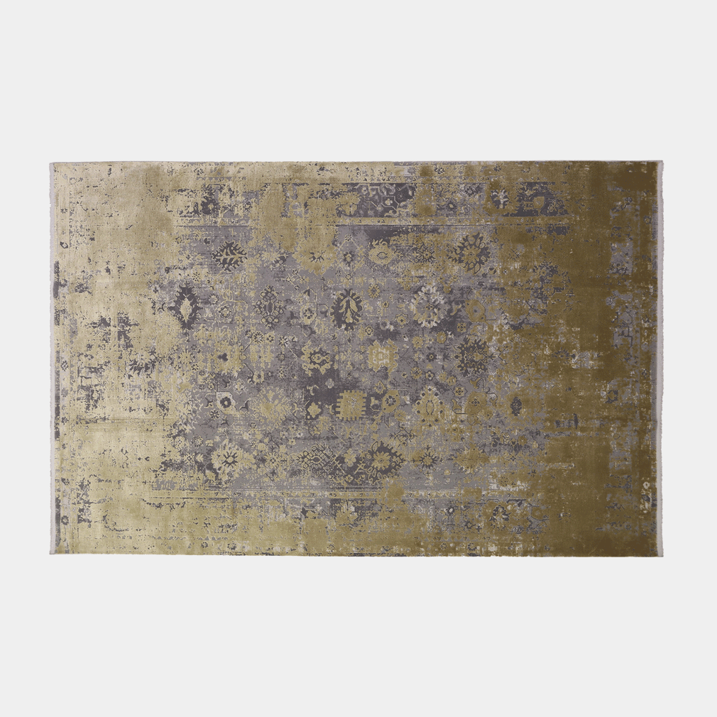 Rug Distressed Ziegler Gold  200 x 290cm