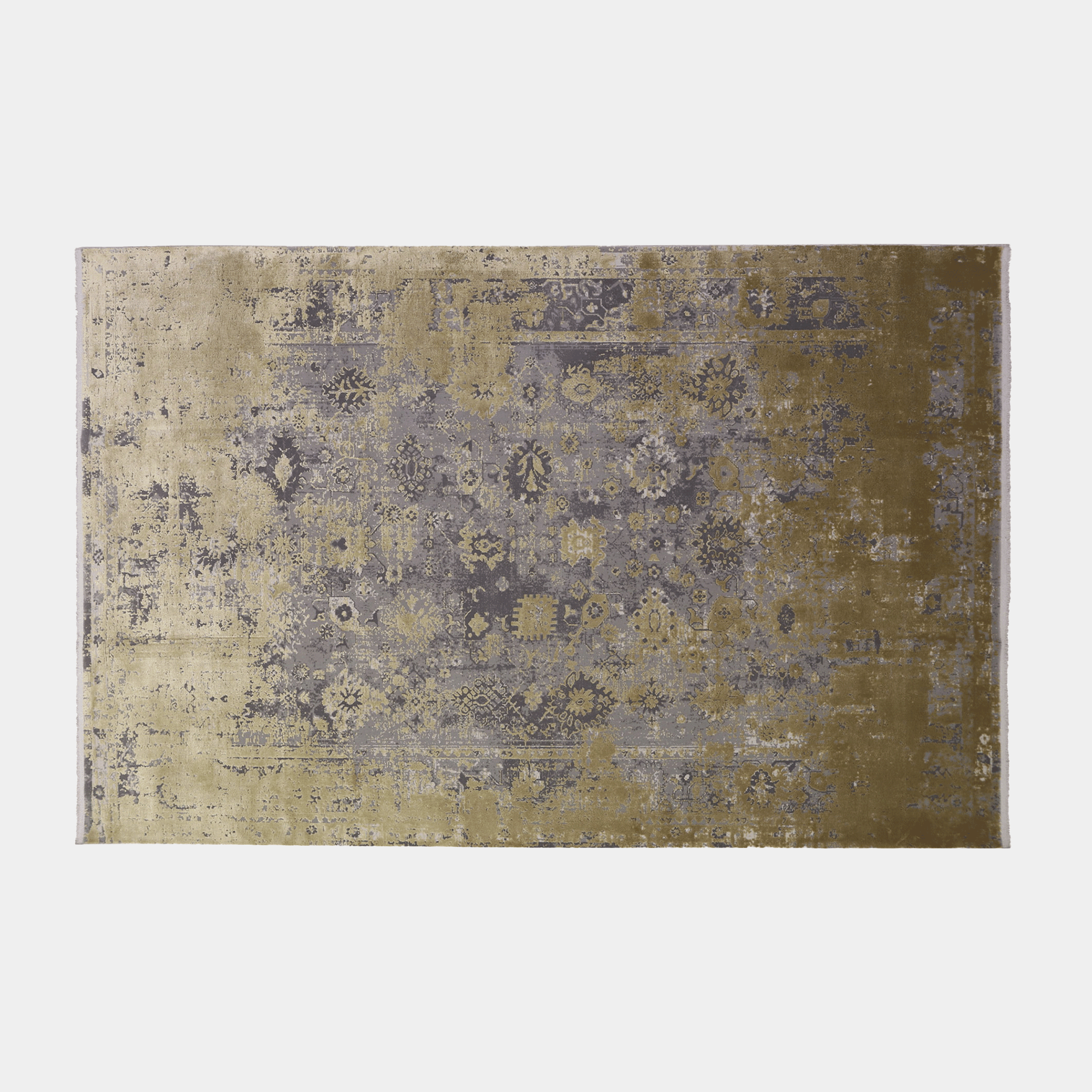Rug Distressed Ziegler Gold  200 x 290cm