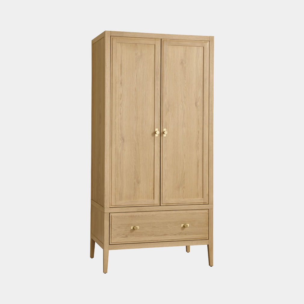 Windermere - 2 Door 1 Drawer Wardrobe