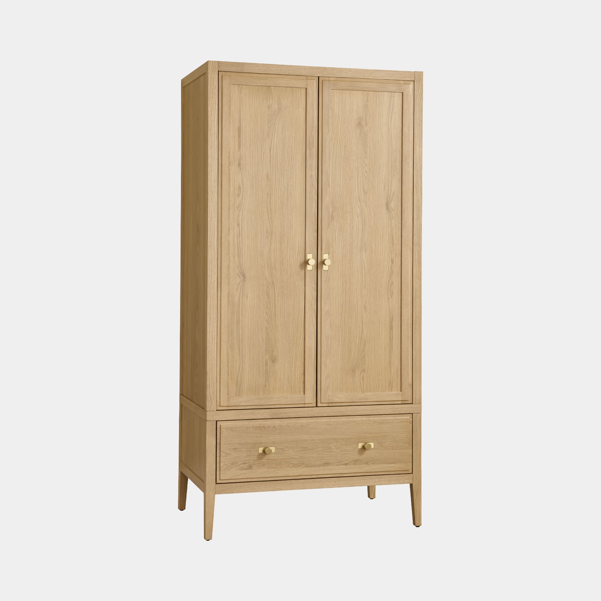 Windermere - 2 Door 1 Drawer Wardrobe