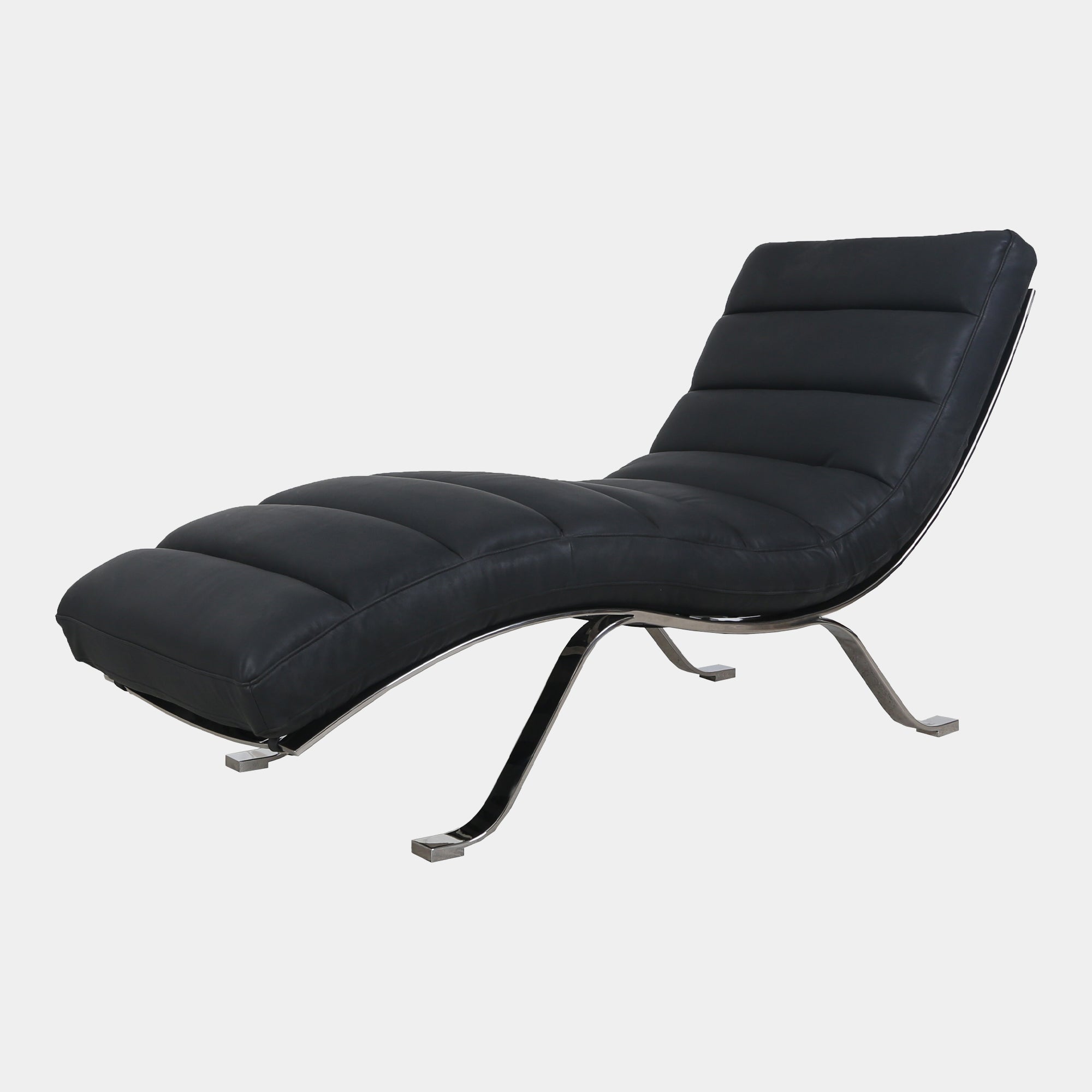Maverick - Chaise Longue In Leather