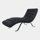 Maverick - Chaise Longue In Leather