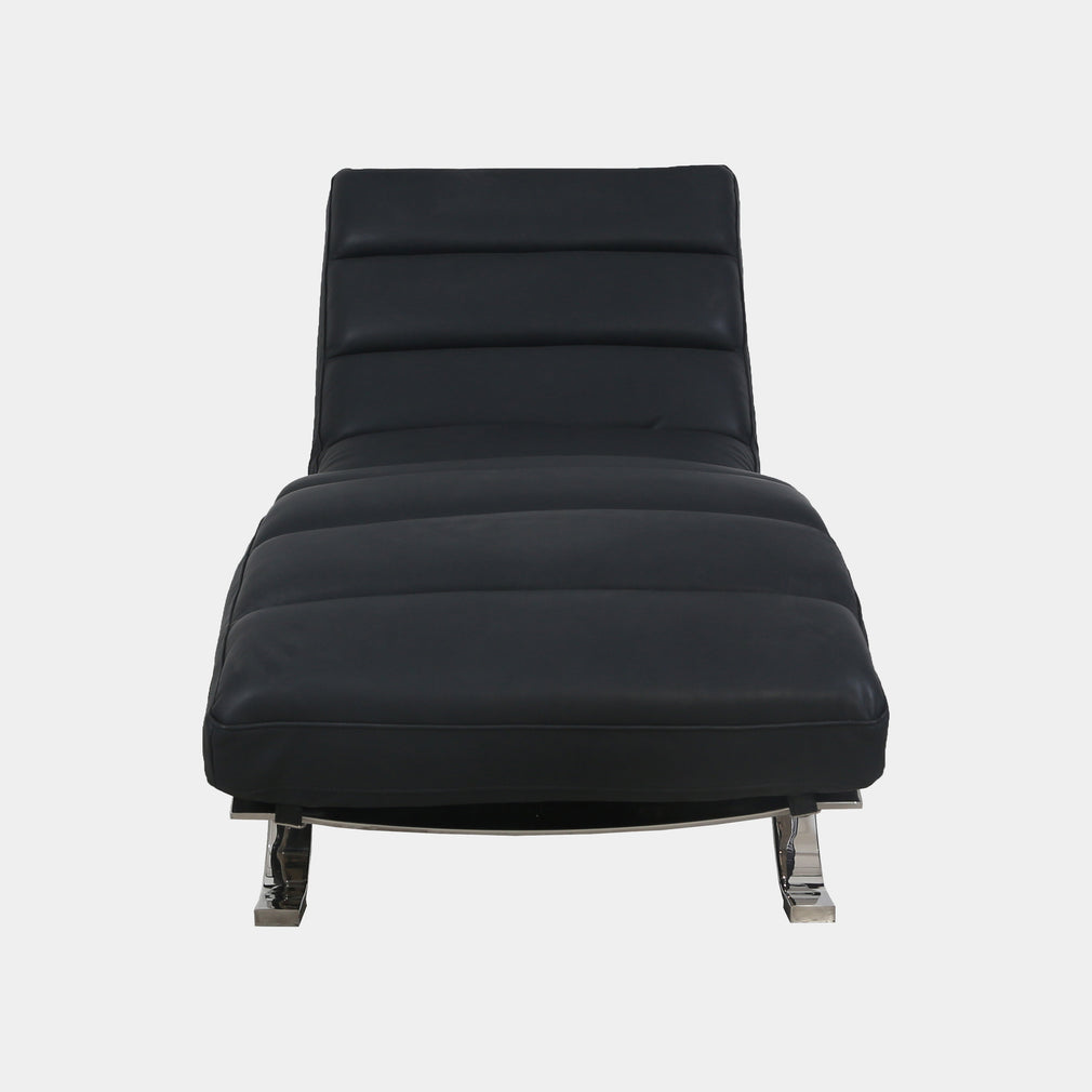 Maverick - Chaise Longue In Leather