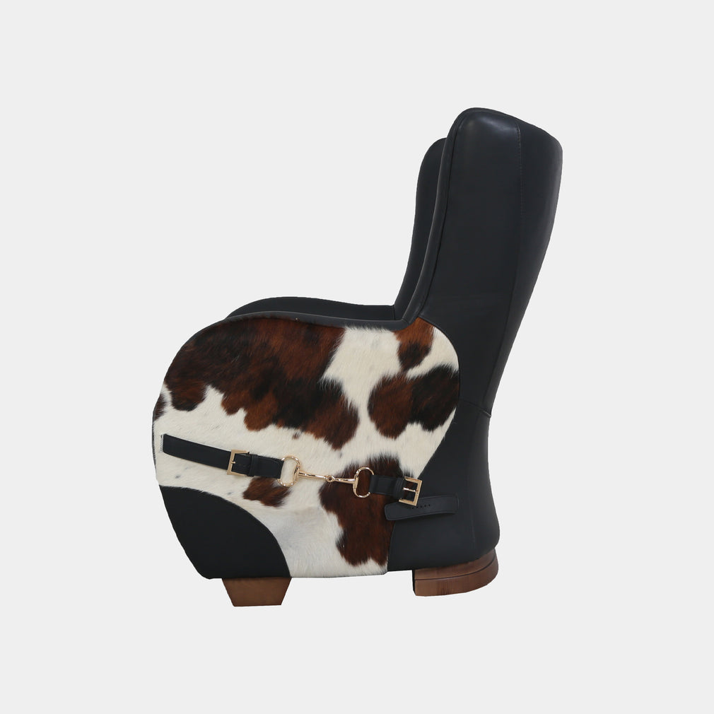 Eastwood - Wing Arm Chair In Leather