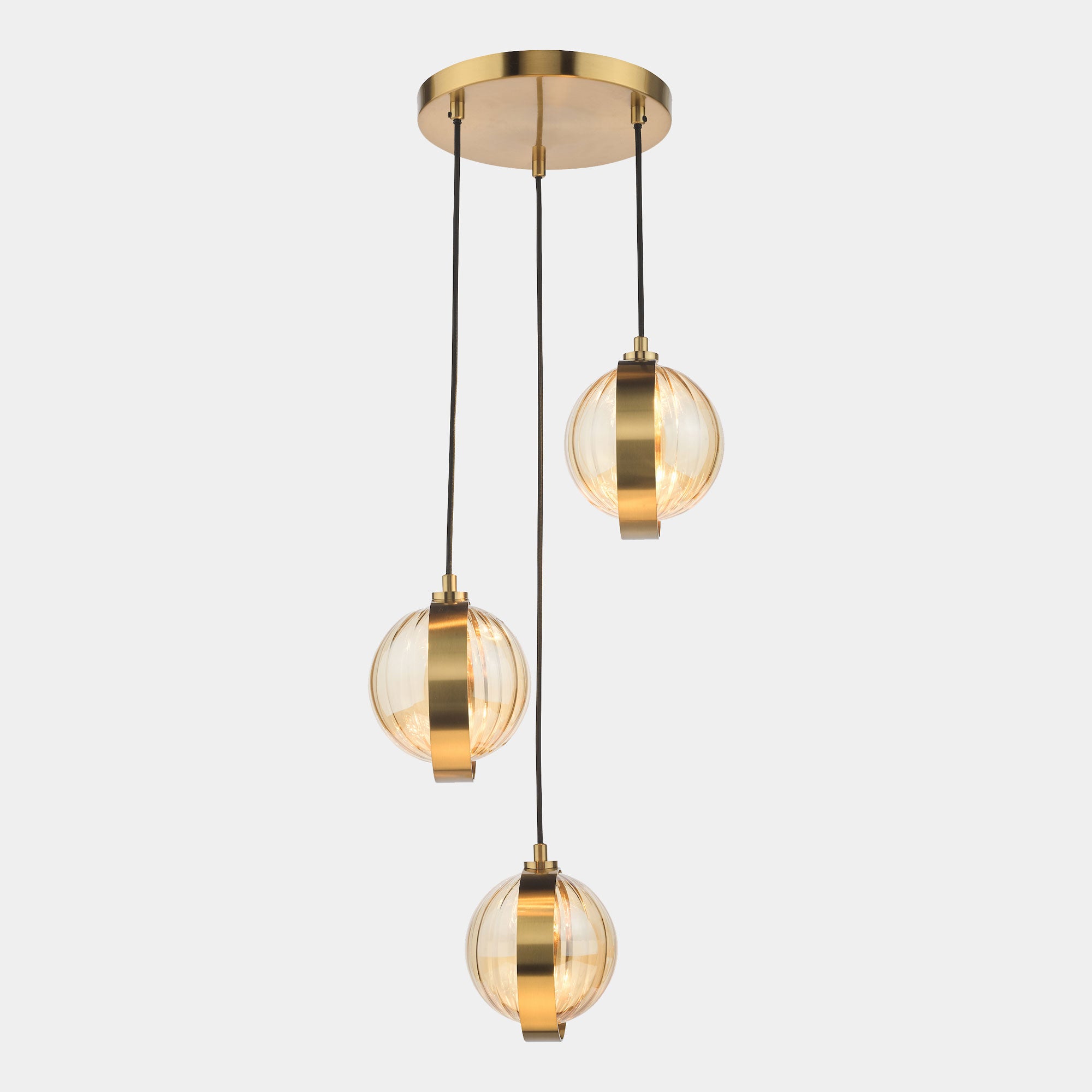 Blaise - 3 Cluster Pendant Light