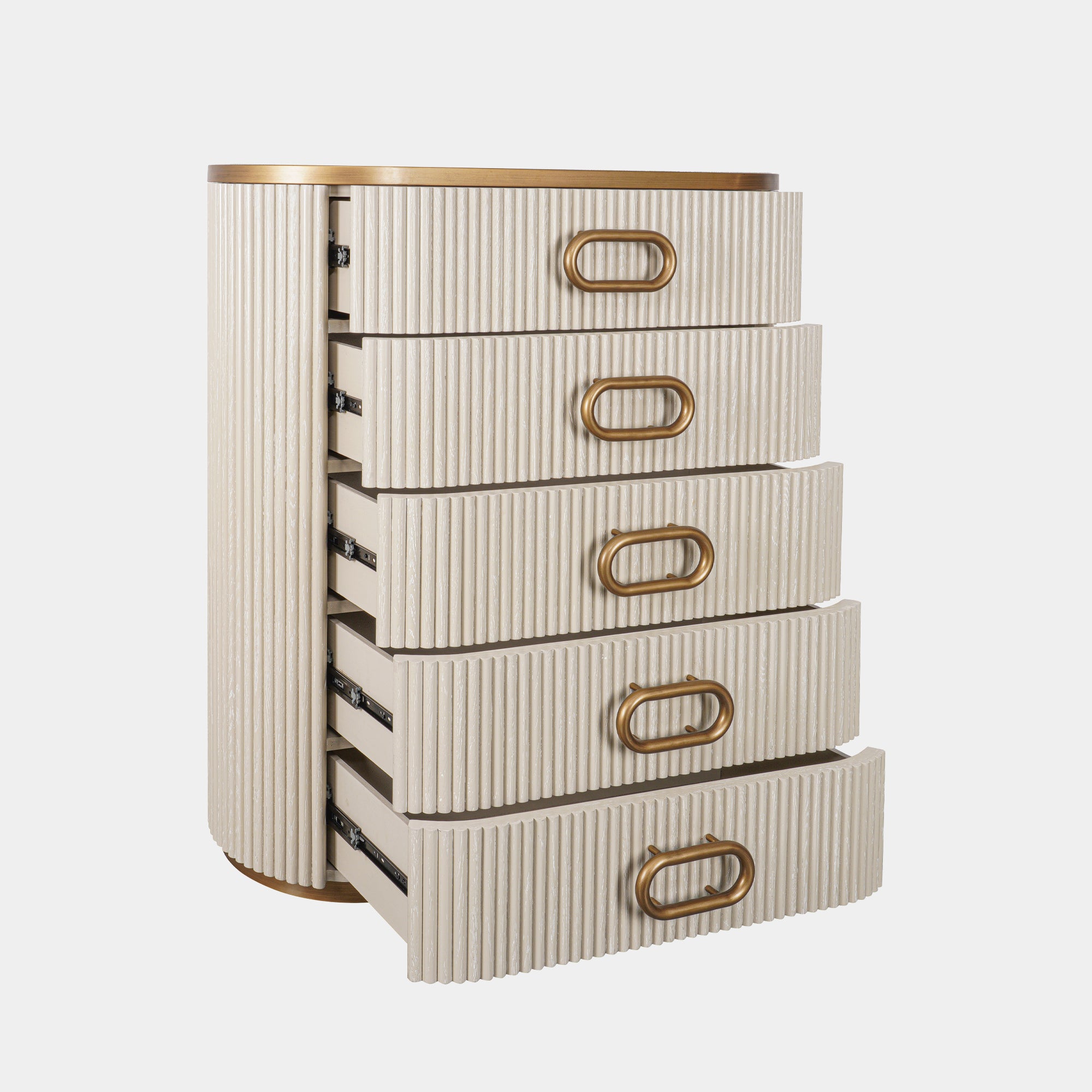 Biarritz Bedroom  - Chest of Drawers, 5 Drawers