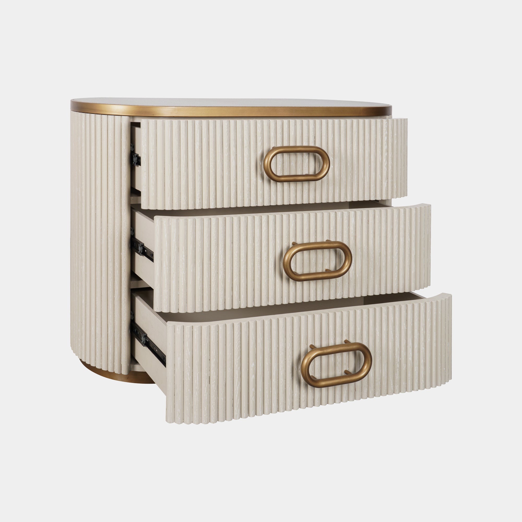 Biarritz Bedroom  - Chest of Drawers, 3 Drawers