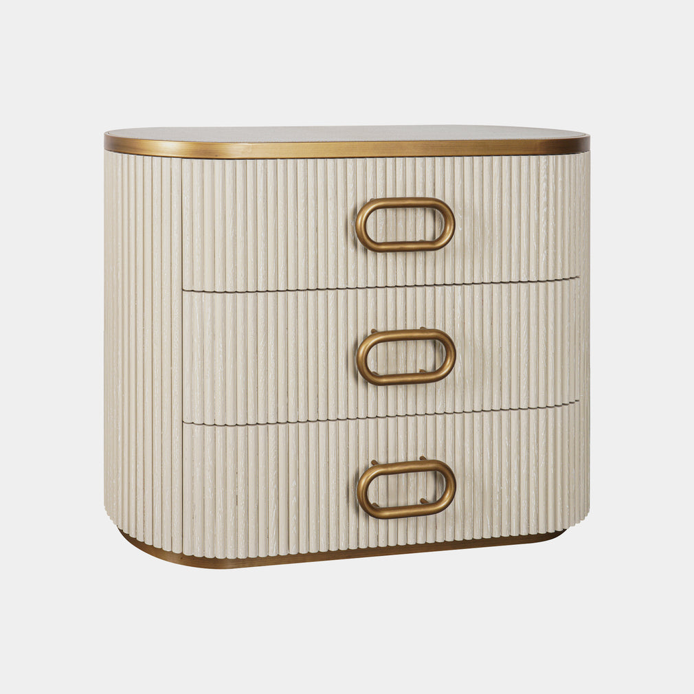 Biarritz Bedroom  - Chest of Drawers, 3 Drawers