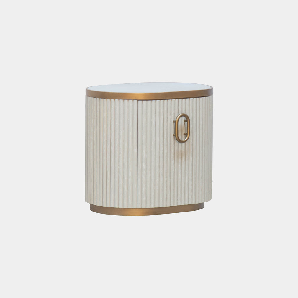 Biarritz Bedroom  - Bedside Table, 1 Door Left Hand