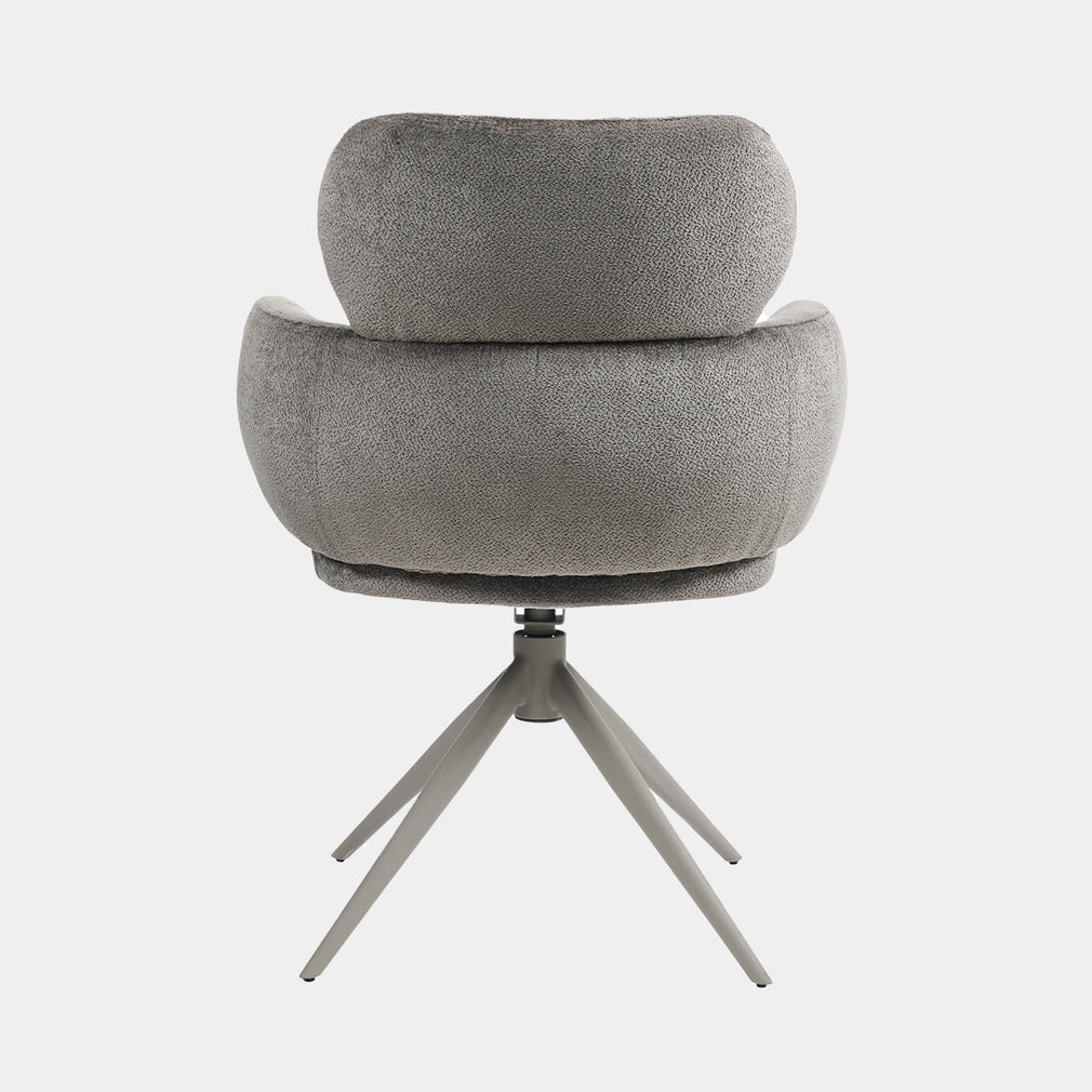 Glacier - Dining Chair In Mocha Fabric