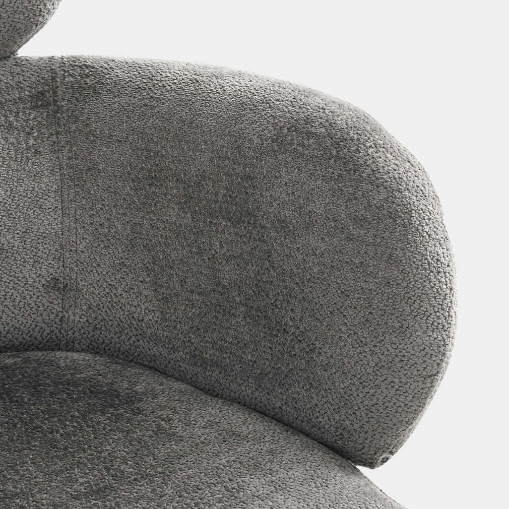 Glacier - Dining Chair In Mocha Fabric