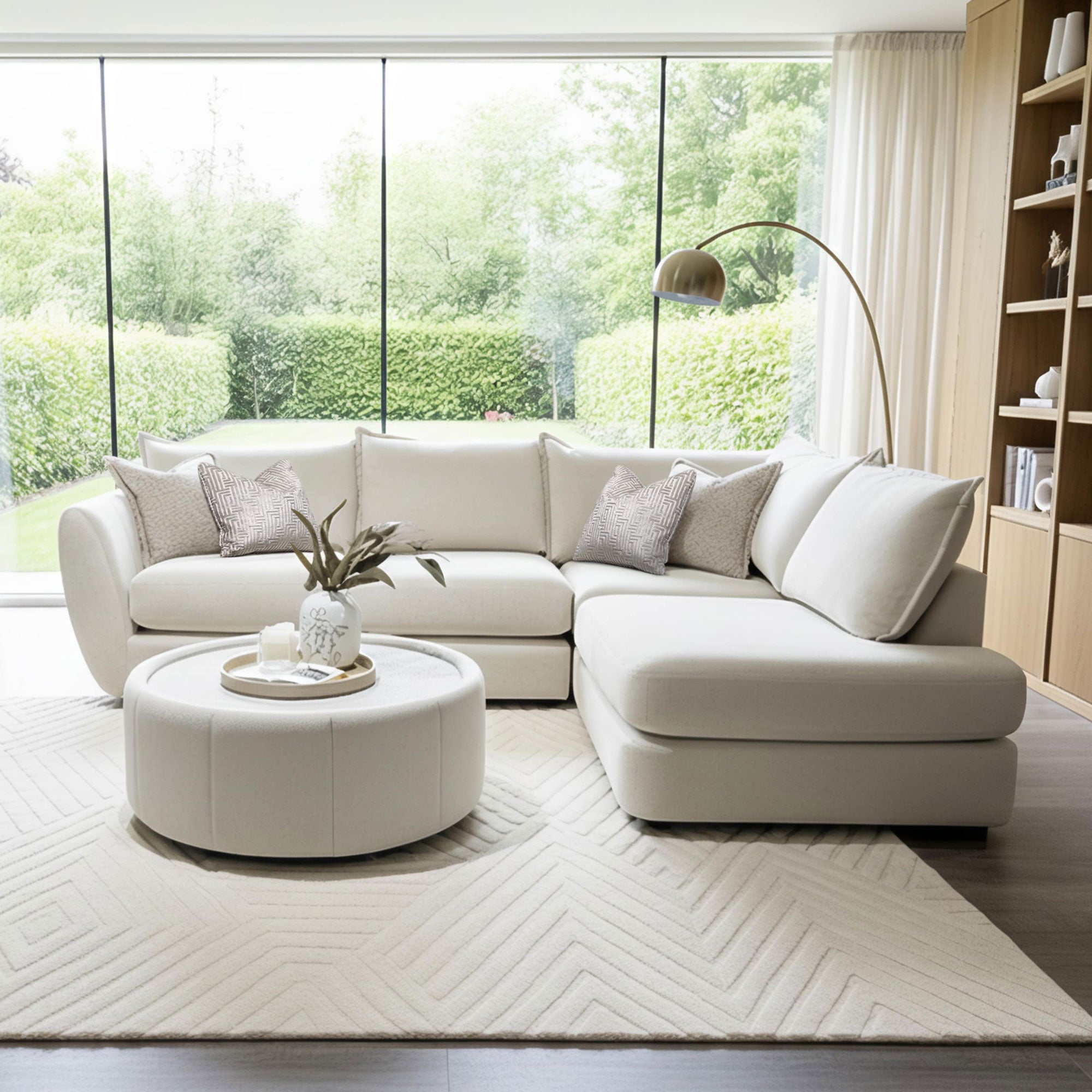 Bellagio - LHF Open End Corner Sofa In Fabric