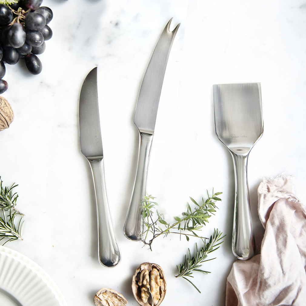 Robert Welch Radford Bright - Cheese Chisel and Knives, Set of 3