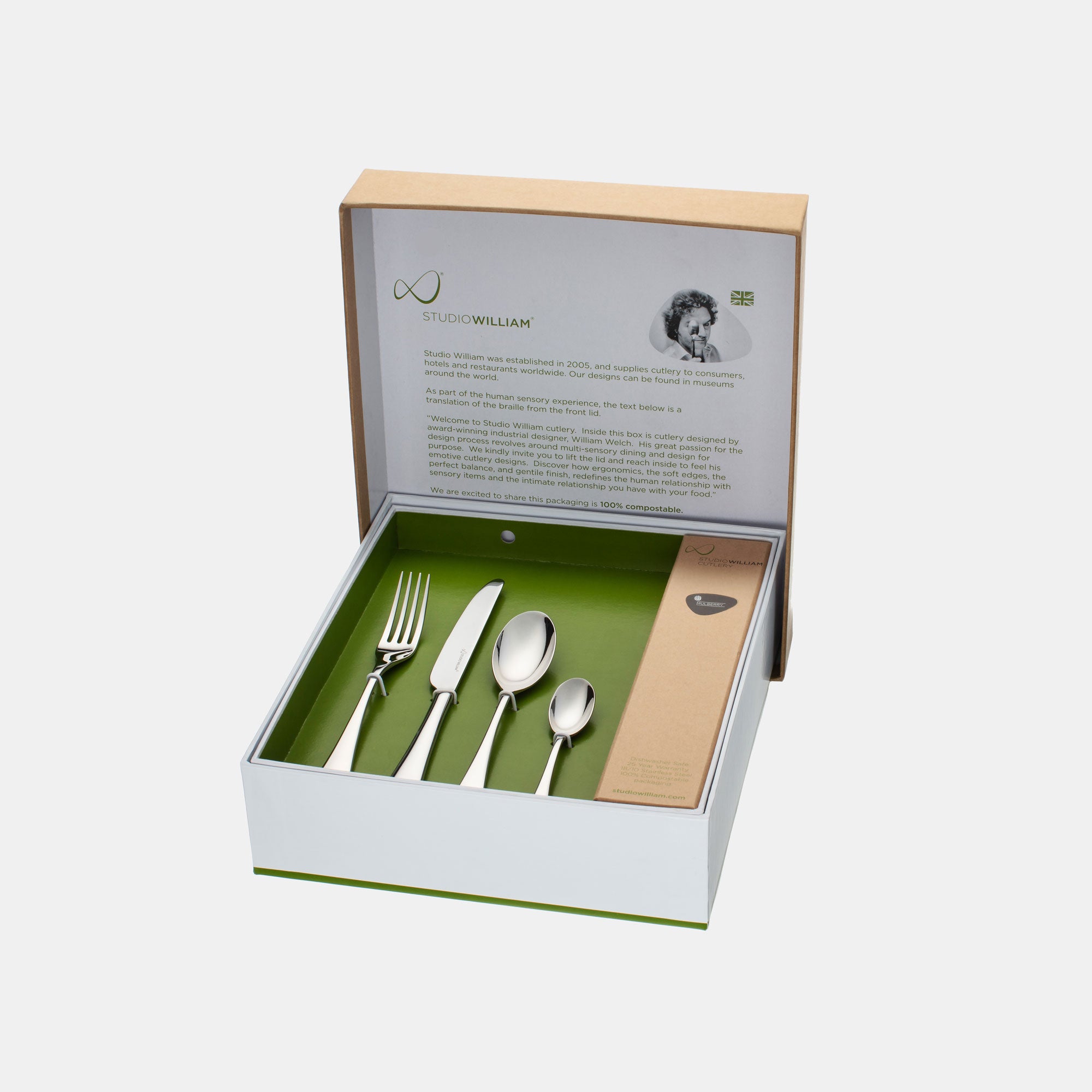 Studio William Karri - 24 Piece Cutlery Set