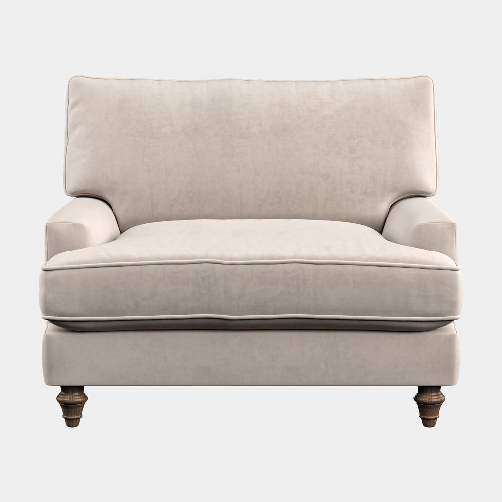 Monet - Love Seat Chair In Fabric