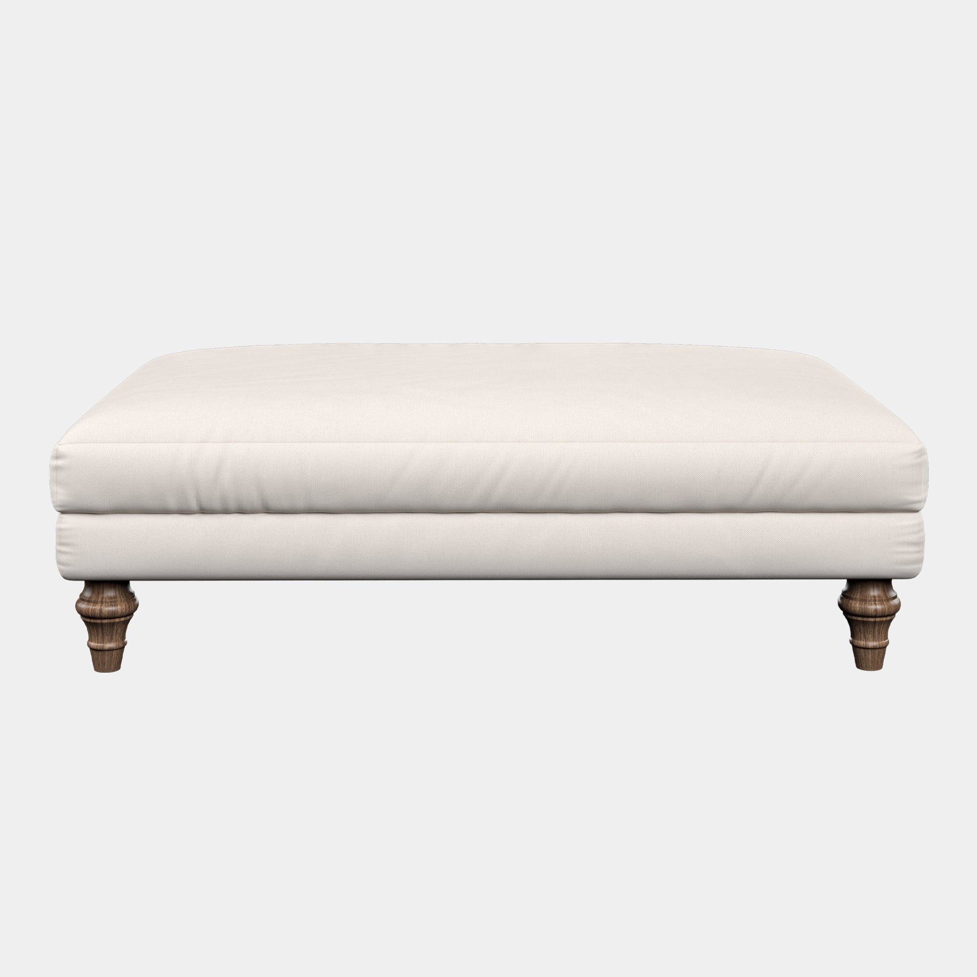 Cezanne - Large Footstool In Fabric Grade 6