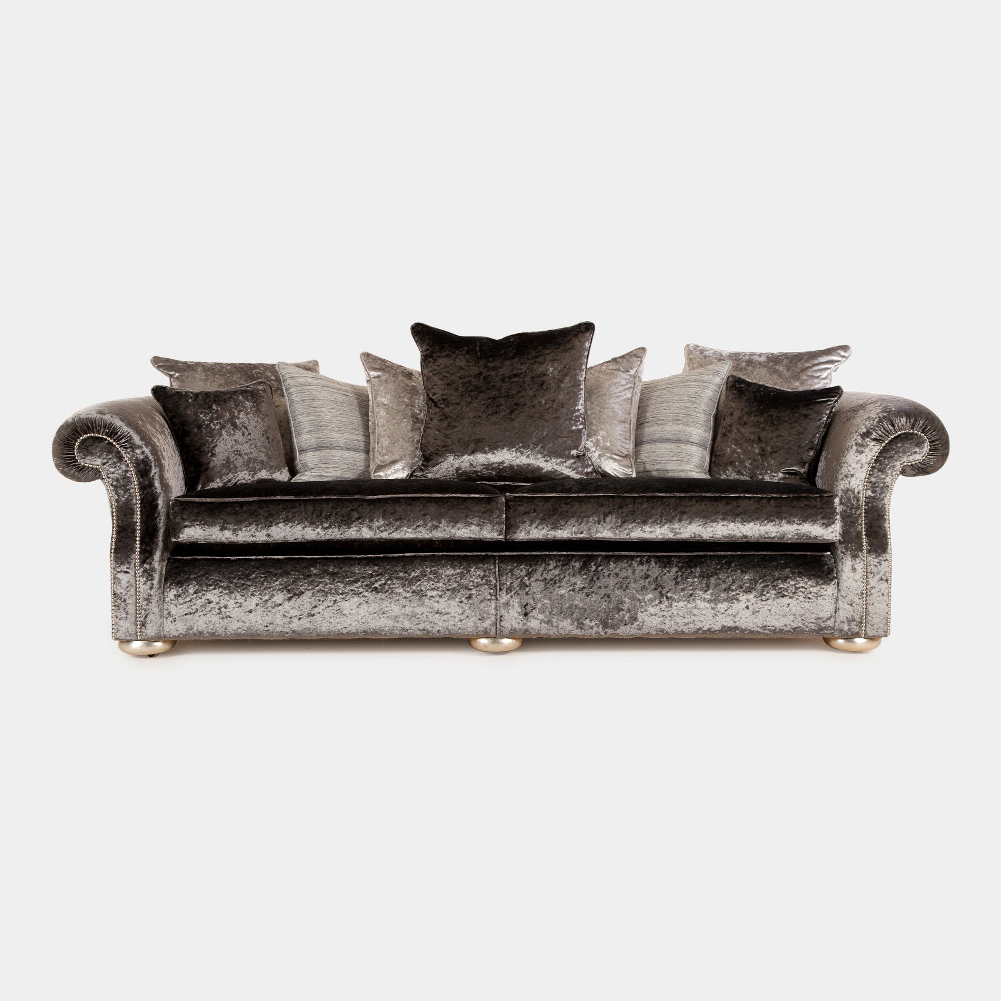 Monte Carlo - 4 Seat Pillow Back Sofa In Fabric