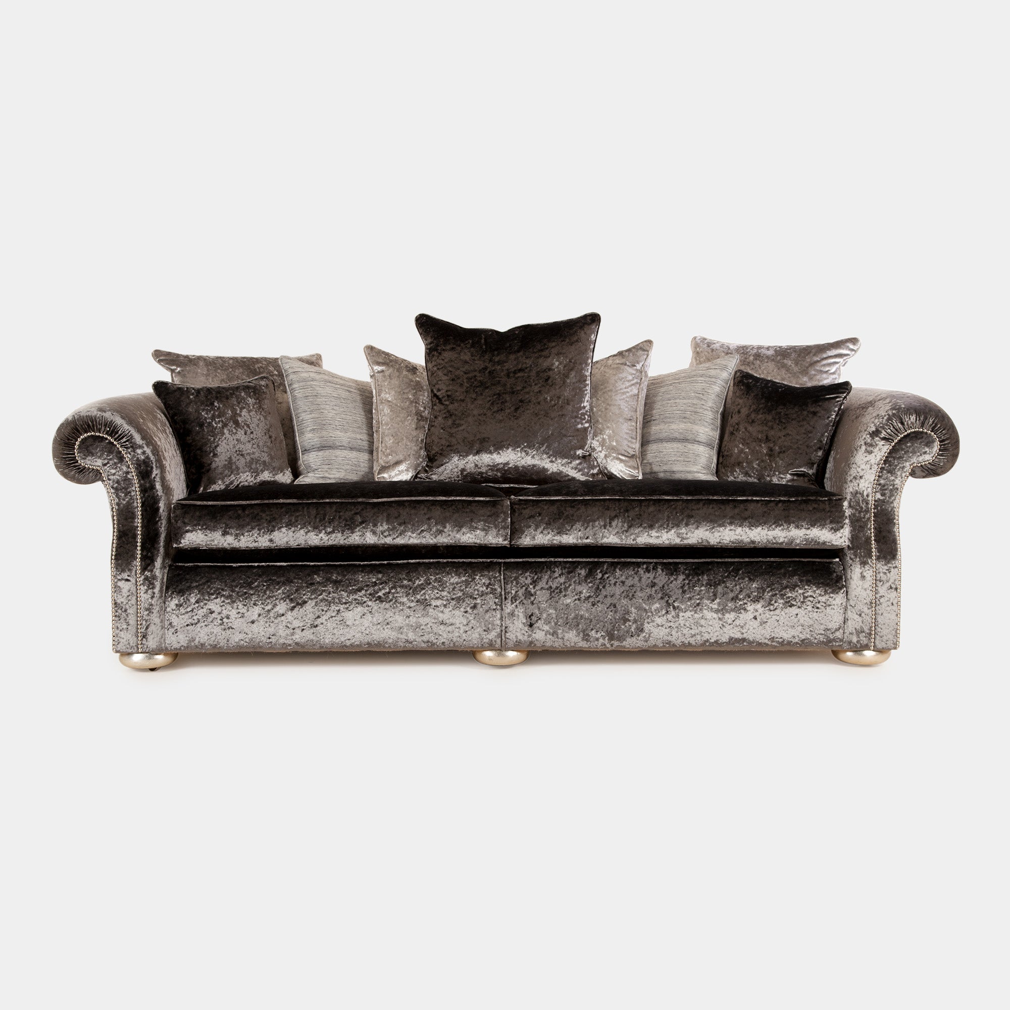 Monte Carlo - 3.5 Seat Pillow Back Sofa In Fabric
