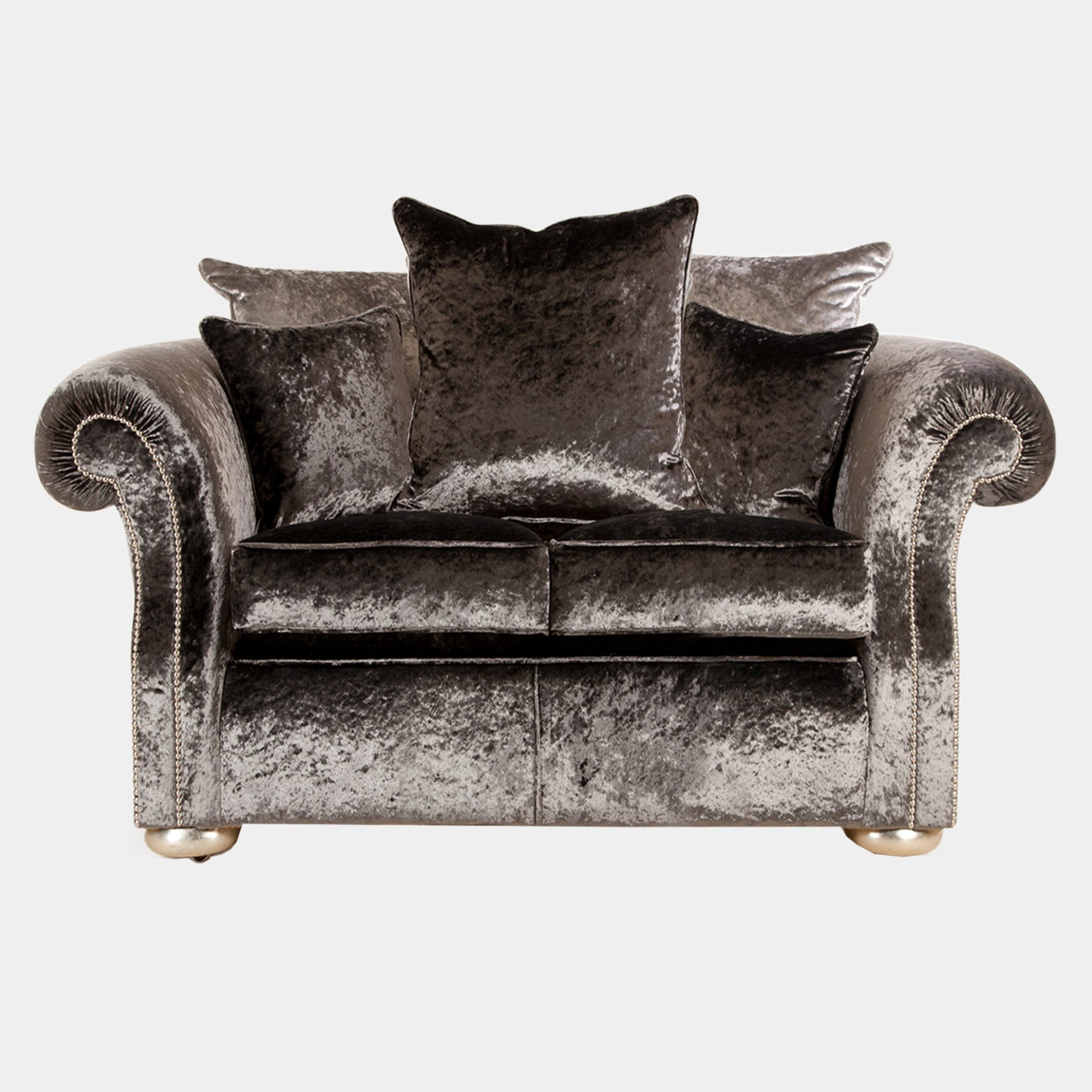 Monte Carlo - 1.5 Seat Pillow Back Sofa, Fabric