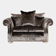 Monte Carlo - 1.5 Seat Pillow Back Sofa In Fabric
