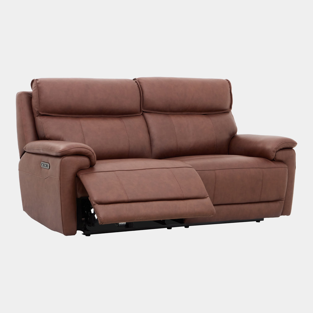 LINARA - 2.5 Seat Power Recliner Sofa With Lumbar And Head Tilt