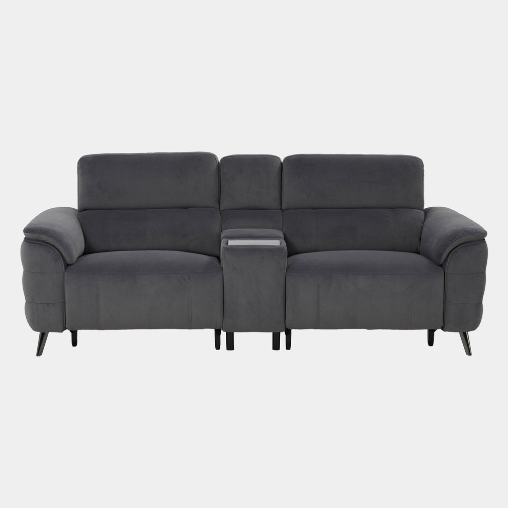 Nickelodeon - 2 Power Recliner Sofa With Touch Screen Control, Fabric