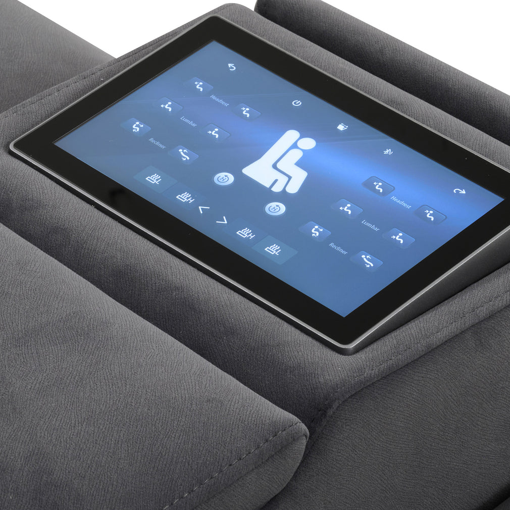 Nickelodeon - 2 Power Recliner Sofa With Touch Screen Control, Fabric