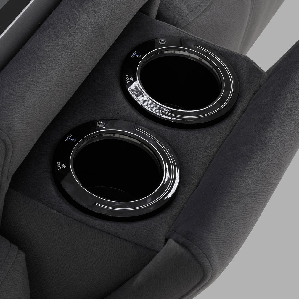 Nickelodeon - 2 Power Recliner Sofa With Touch Screen Control, Fabric