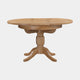 Country - Round Butterfly Extending Dining Table