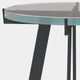 Glaze - Coffee Table With Charcoal Metal Frame