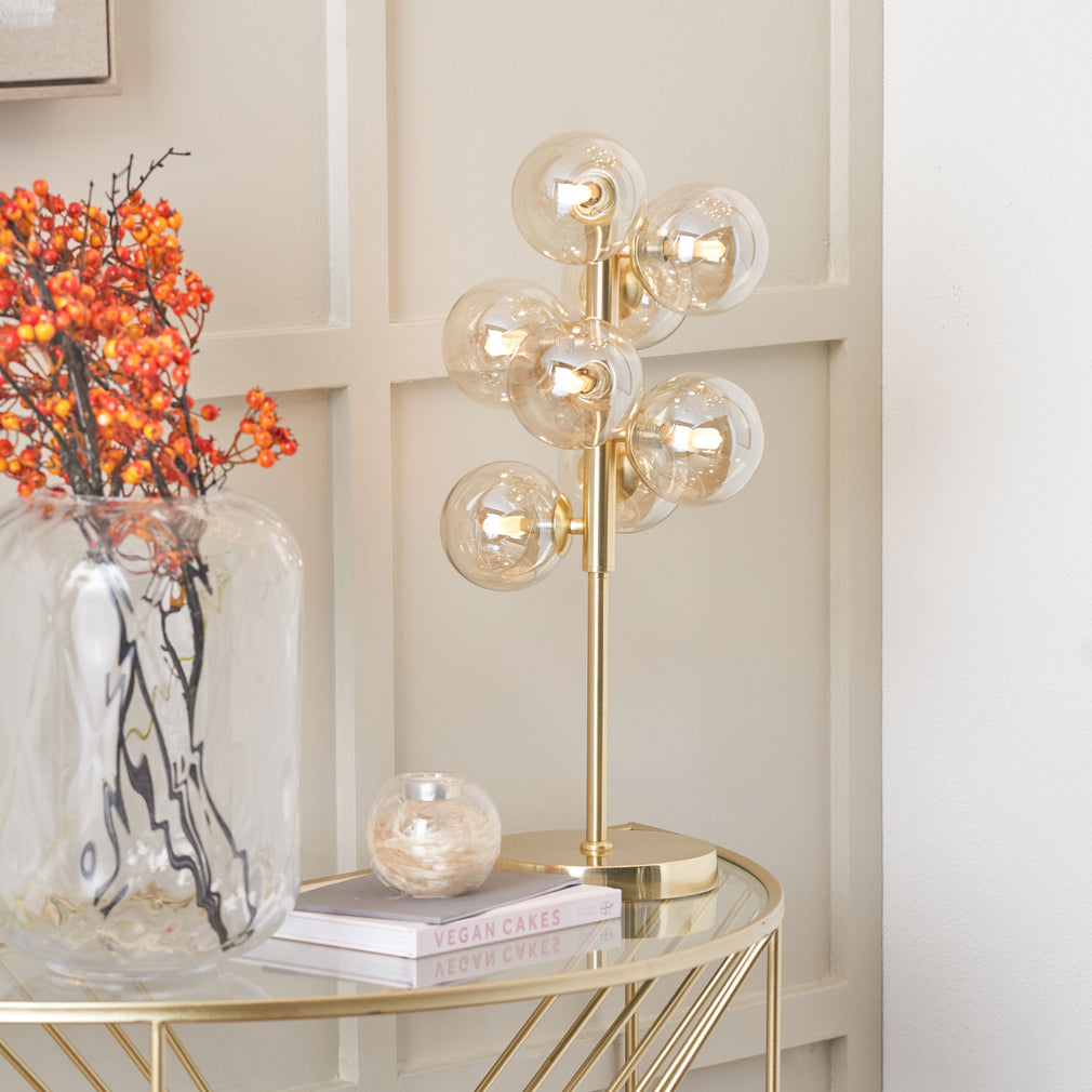 Vivian - Floor Lamp, Gold