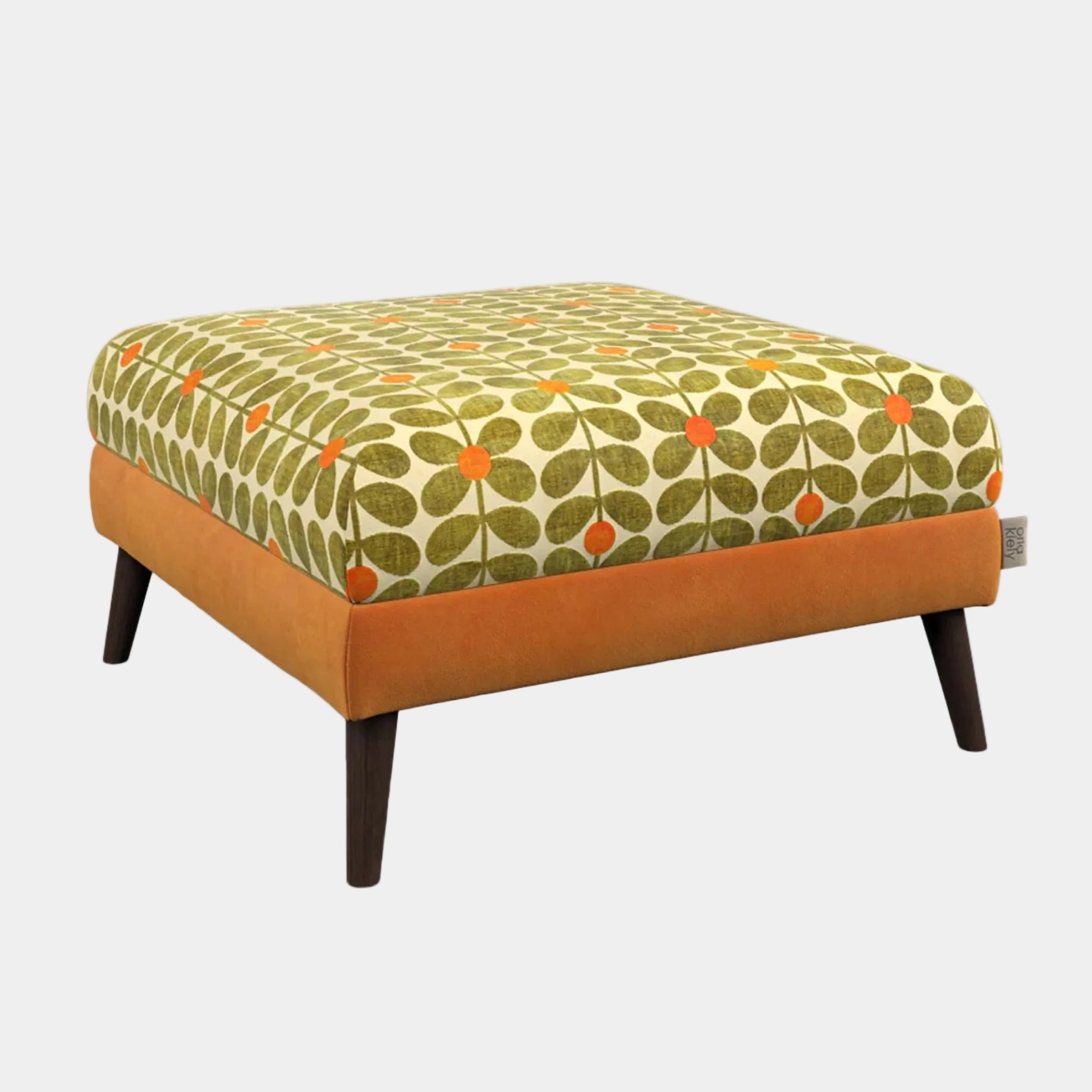 Orla Kiely Flynn - Footstool, Fabric