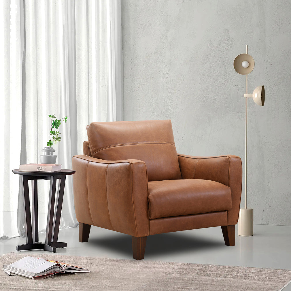 Baxter - Chair In Full Leather