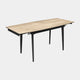 Vinci - Ceramic Extending Dining Table Wood Effect Ceramic