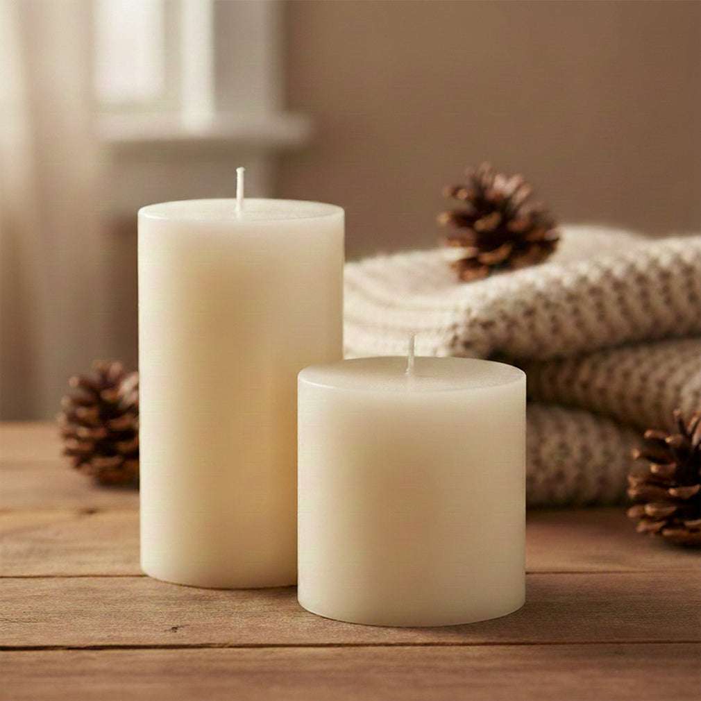 Pillar - Cream Candle, Large