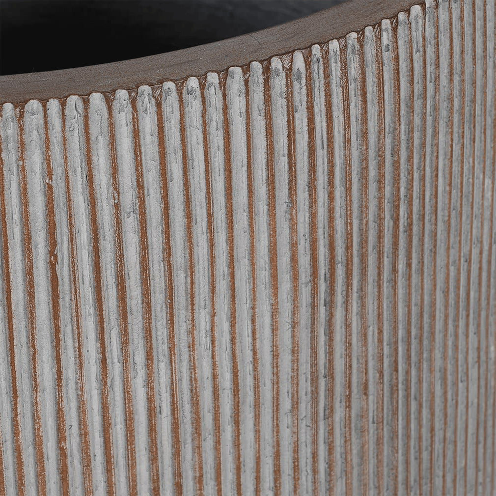 Haven - Ribbed Planters, Set of 2
