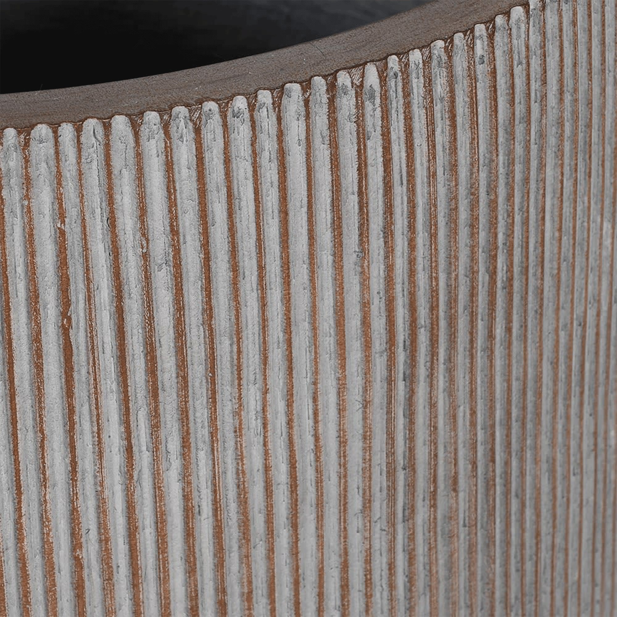 Haven - Ribbed Planters, Set of 2