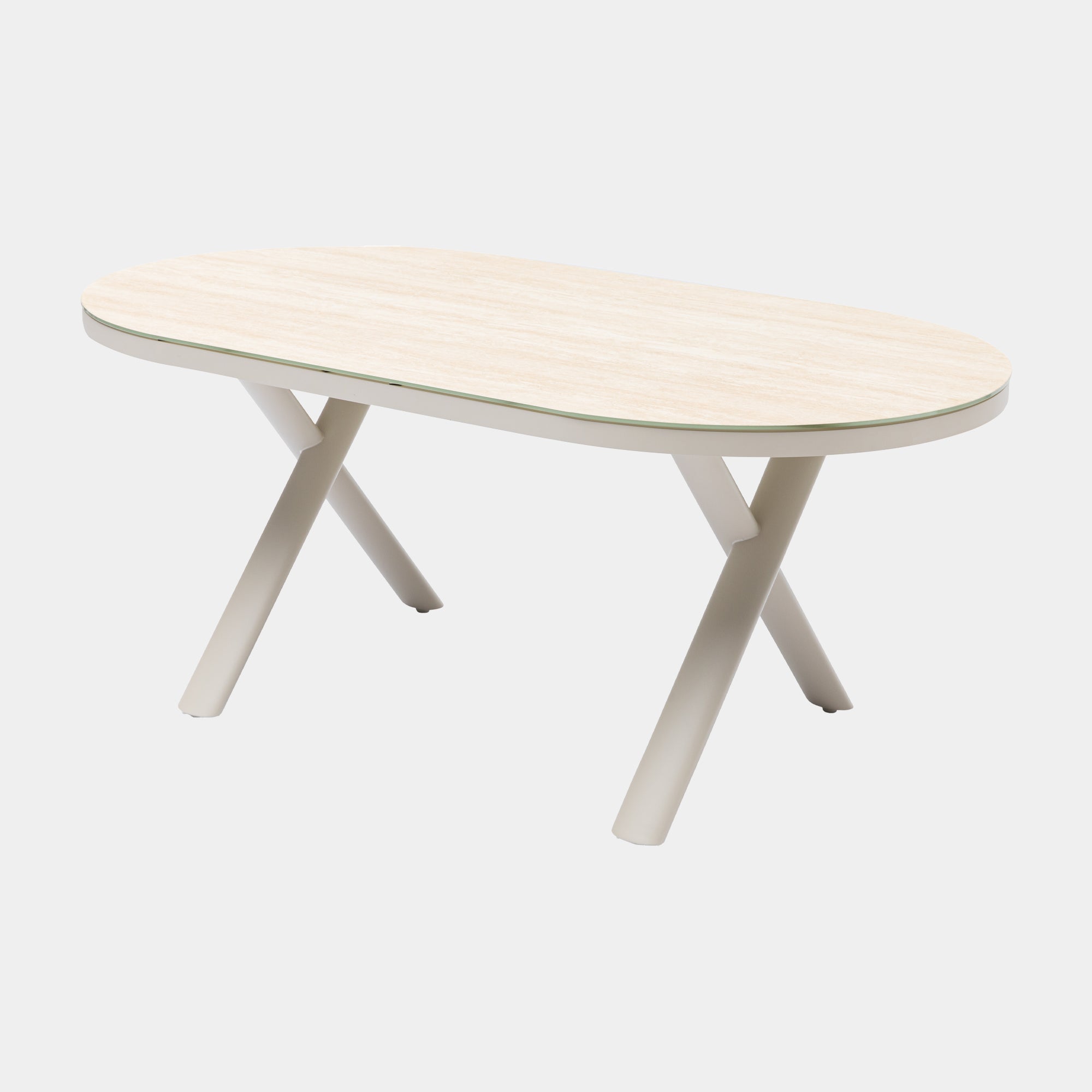 Palm Springs - 6 Seat Oval Garden Dining Set