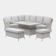Pebble Beach - Large Corner Garden Sofa Set & Rising Table & Ice Bucket