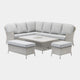 Pebble Beach - Large Corner Garden Sofa Set & Rising Table & Ice Bucket