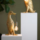 Eddie - Duck Lamp, Gold