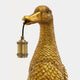 Eddie - Duck Lamp, Gold
